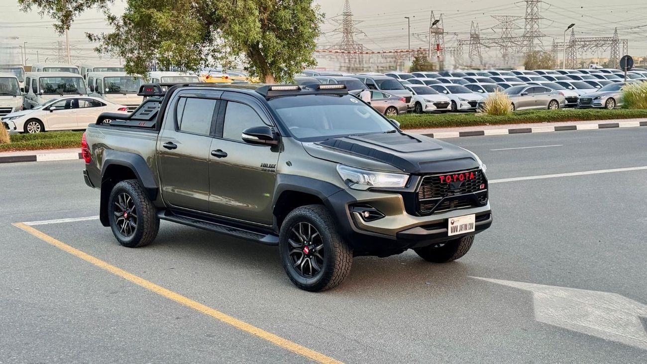 Toyota Hilux MODIFIED TO GR SPORTS | 2.8 DIESEL ENGINE | 2019 | RHD | AUTOMATIC TRANSMISSION | GTK 4X4 SPORTS BAR