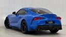 تويوتا سوبرا 2021 Toyota Supra GR Blue Edition, Nov 2026 Toyota Warranty, Low Kms, GCC