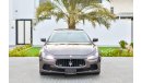 Maserati Ghibli S - GCC - AED 2,330 Per Month - 0% Down Payment