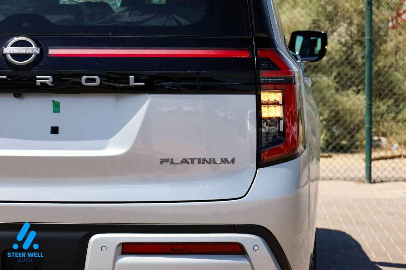 Nissan Patrol LE PLATINUM CITY GCC 3.5L Twin Turbo V6 | AWD | 9-Speed AT | Black Roof | 7 Seater | Export Only