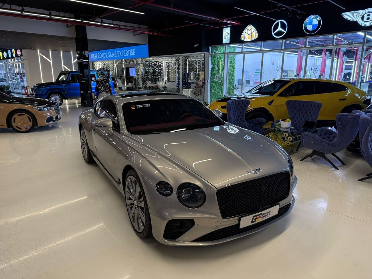 Bentley Continental GT 6.0L W12 (626 HP) 2022 Bentley GT Speed | GCC | 6.0L-W12 Engine | Fully Loaded/ Under Warranty