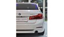 بي أم دبليو 530 EXCELLENT DEAL for our BMW 530i Sport Line 2017 Model!! in White Color! GCC Specs