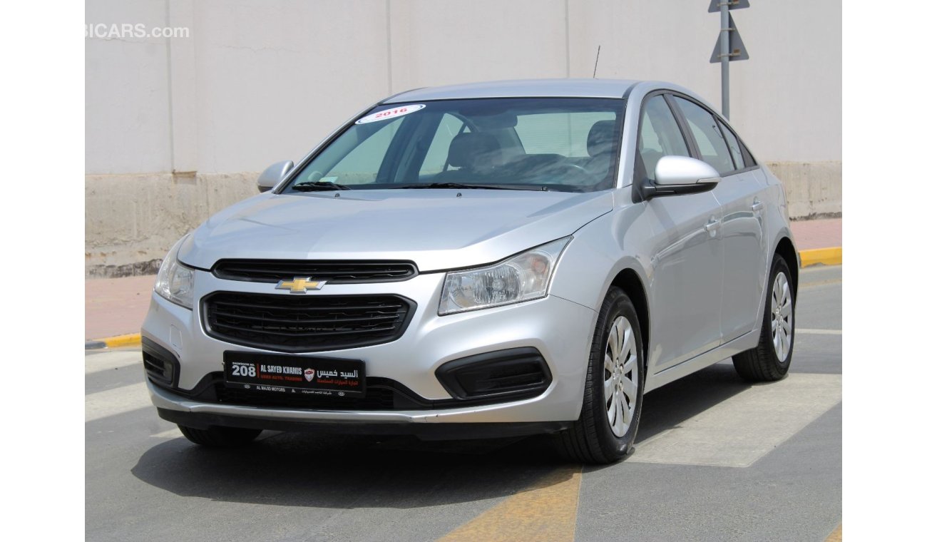 Chevrolet Cruze Chevrolet Cruze 2016 GCC in excellent condition without accidents, very clean from inside and outsid