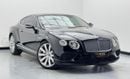 Bentley Continental GT 2016 Bentley Continental GT, Full Service History, Excellent Condition, GCC