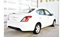 Nissan Sunny DEALER WARRANTY 1.5L SV 2018 GCC SPECS