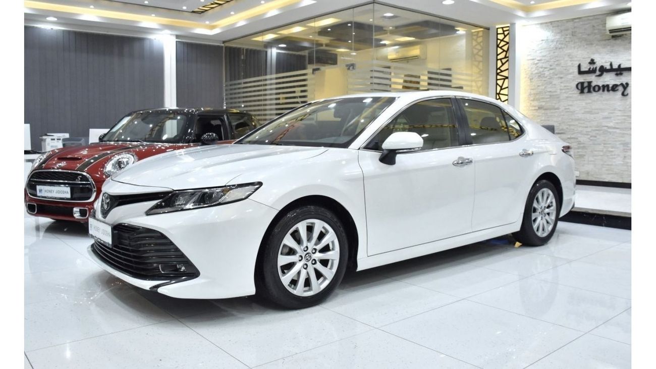 Toyota Camry EXCELLENT DEAL for our Toyota Camry SE ( 2019 Model ) in White Color GCC Specs
