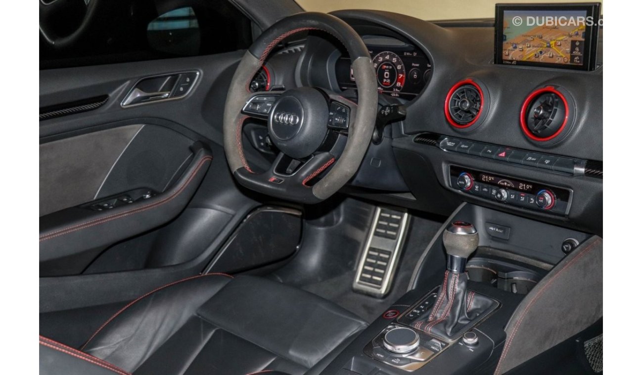 أودي RS3 Audi RS3 2017 GCC under Agency Warranty with Flexible Down-Payment.