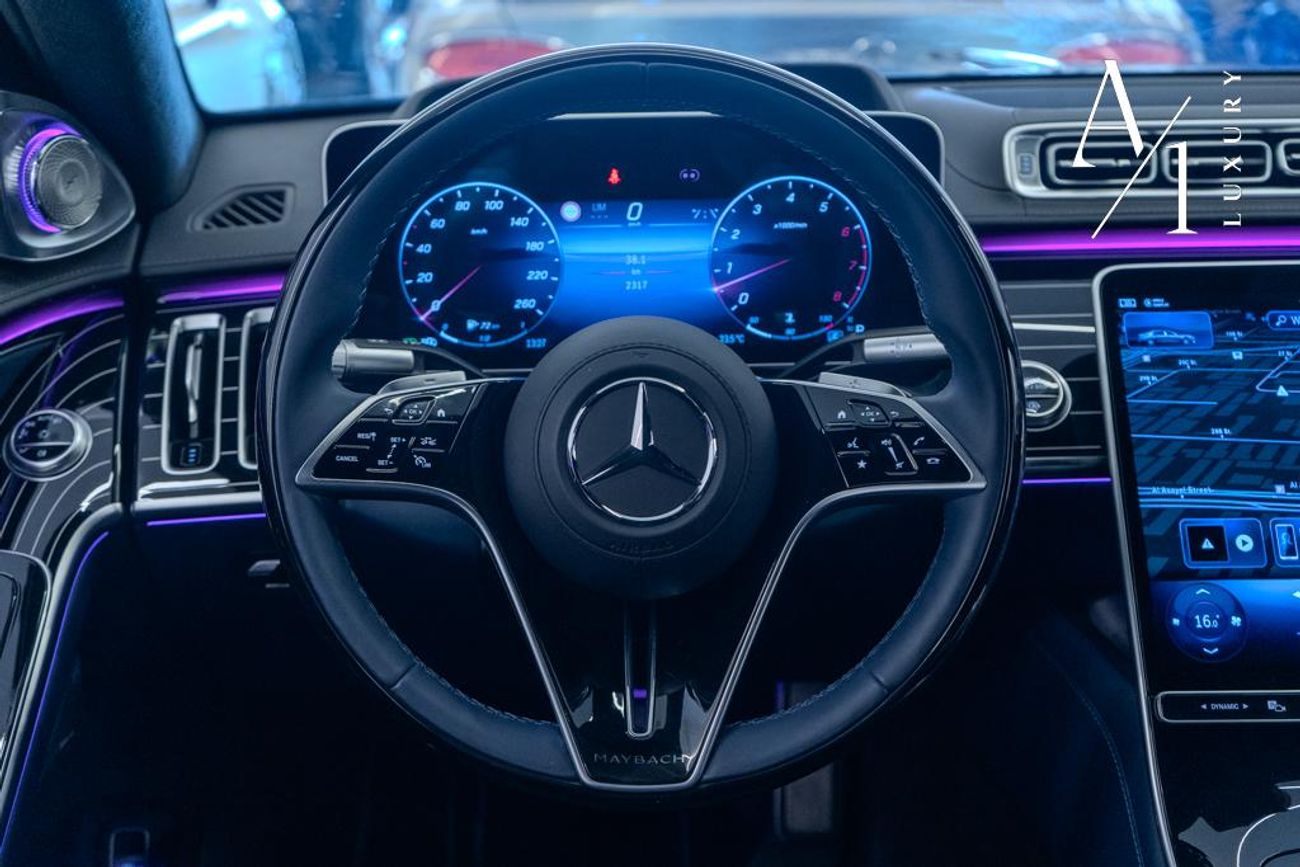 مرسيدس مايباخ S680 مايباخ 2024 Mercedes-Maybach S680 4MATIC, Mercedes Warranty + Service Pack, Fully Loaded, GCC