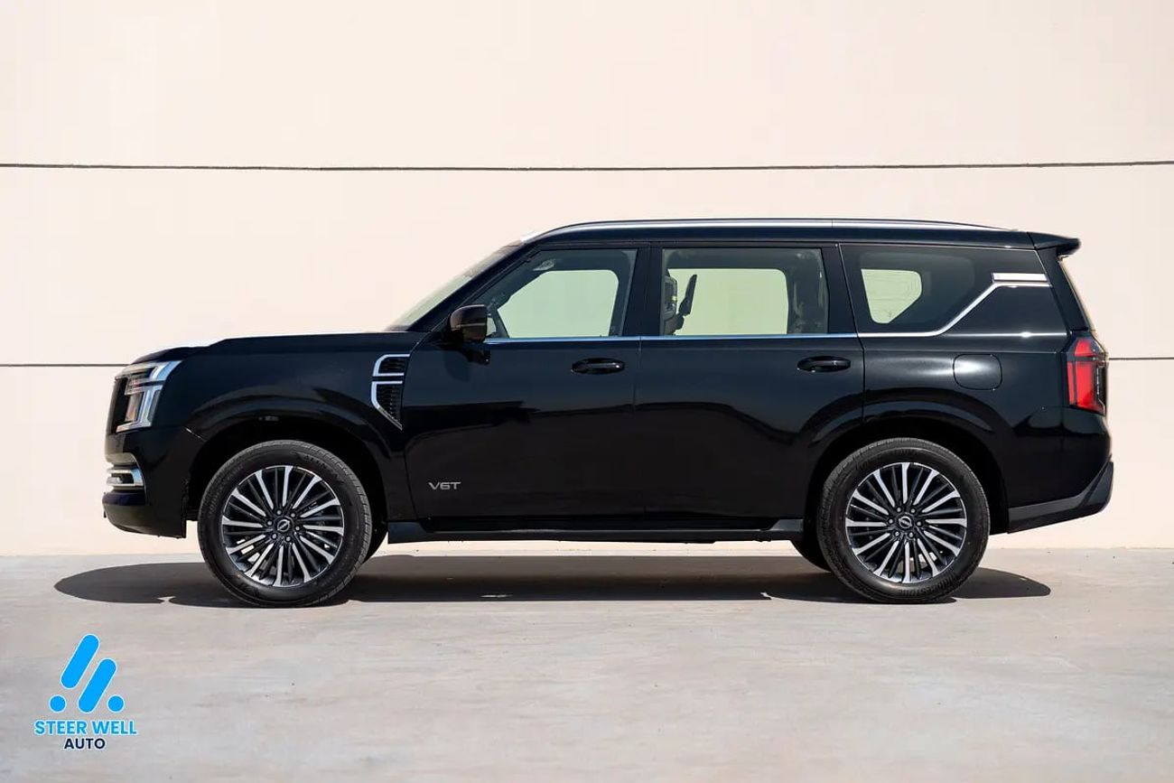 نيسان باترول 2026 Nissan Patrol LE Platinum City 3.5L Twin Turbo V6 | Brand New | GCC Specs | Warranty