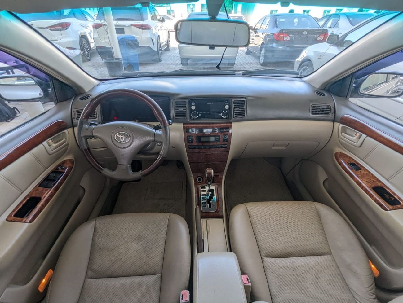 تويوتا كورولا Toyota Corolla 2002 4-Cylinder Engine 1.8 fresh import from japan clean car perfect inside and outsi