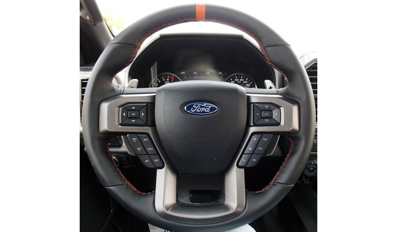 Ford Raptor GCC 2017 SuperCab 4x4 V6 Ecoboost  3.5L Select shift Transmission, Carbon Fiber.