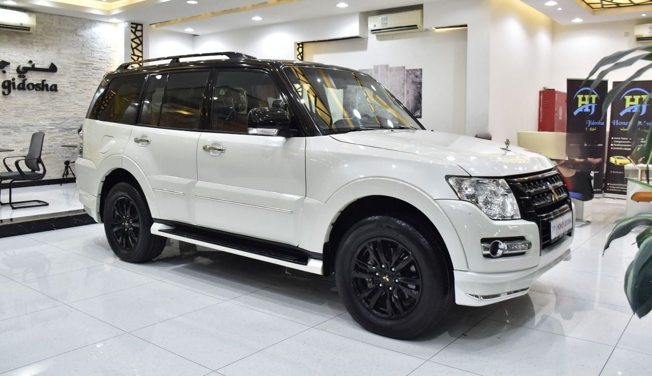 Mitsubishi Pajero EXCELLENT DEAL for our Mitsubishi Pajero Signature Edition GLS 3.8 ( 2018 Model ) in White / Black C