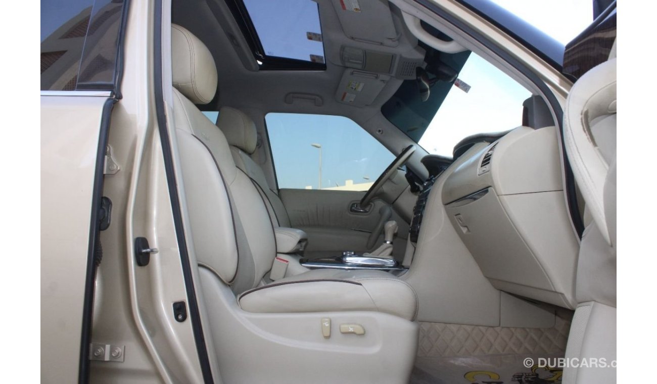 Nissan Patrol SE Platinum Nissan Patrol 2012 GCC 5 cameras full option big engine in excellent condition