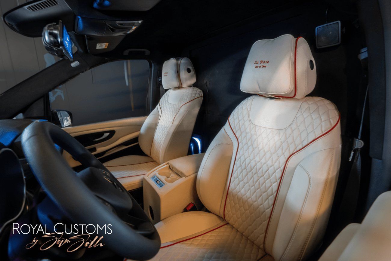 مرسيدس بنز V 300 “LA ROSE” – 1 Of 1 CONCEPT - Handcrafted by ROYAL CUSTOMS in Dubai