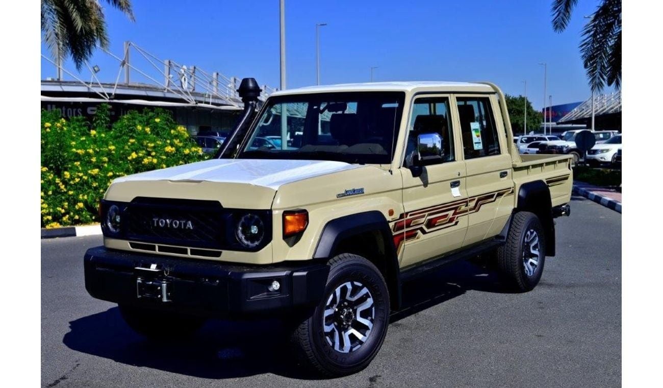 تويوتا لاند كروزر بيك آب 2024 TOYOTA LAND CRUISER 79 DOUBLE CAB PICKUP LX-Z 2.8L DIESEL AT