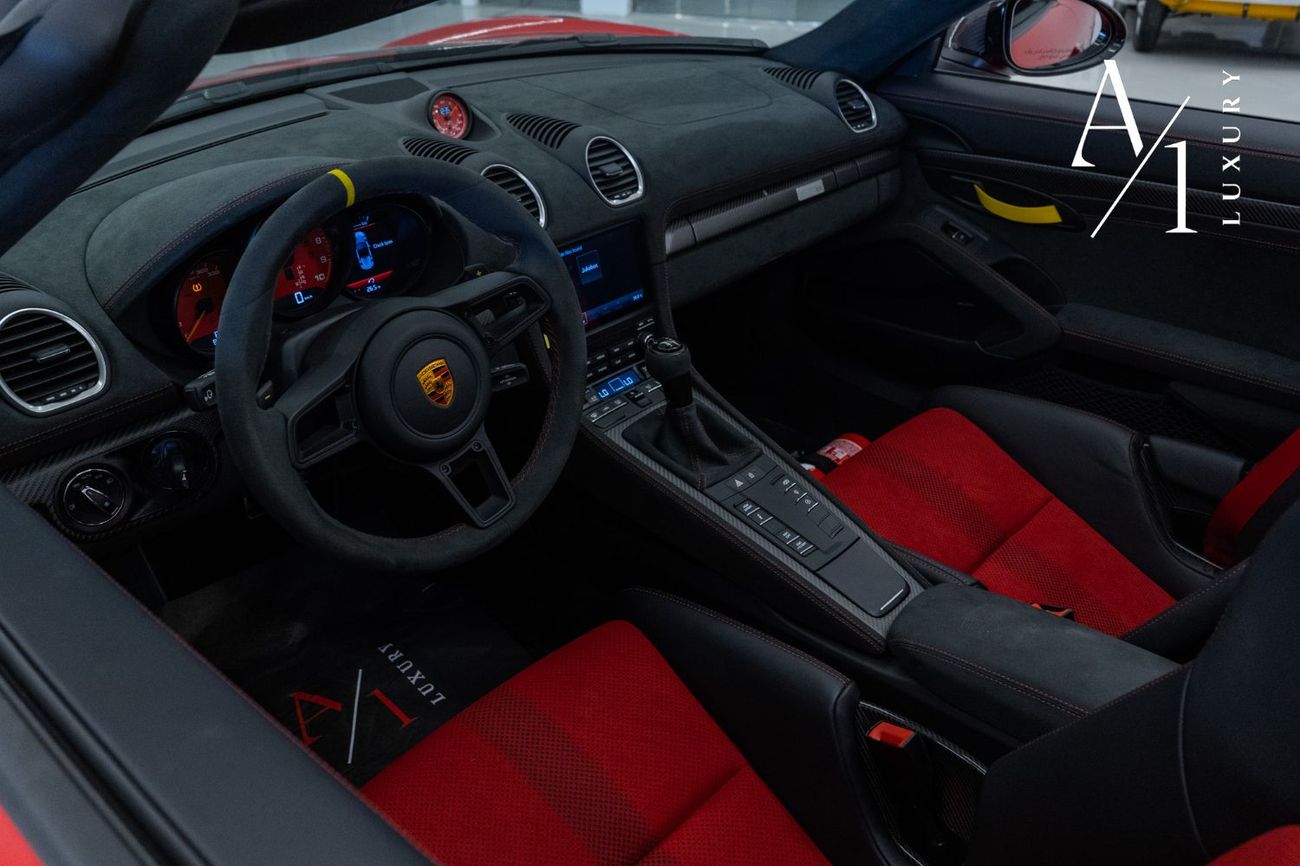 Porsche 718 Spyder RS *Brand New* 2024 Porsche 718 Spyder RS, 2027 Porsche Warranty, Weissach Package, Delivery Kms, GC