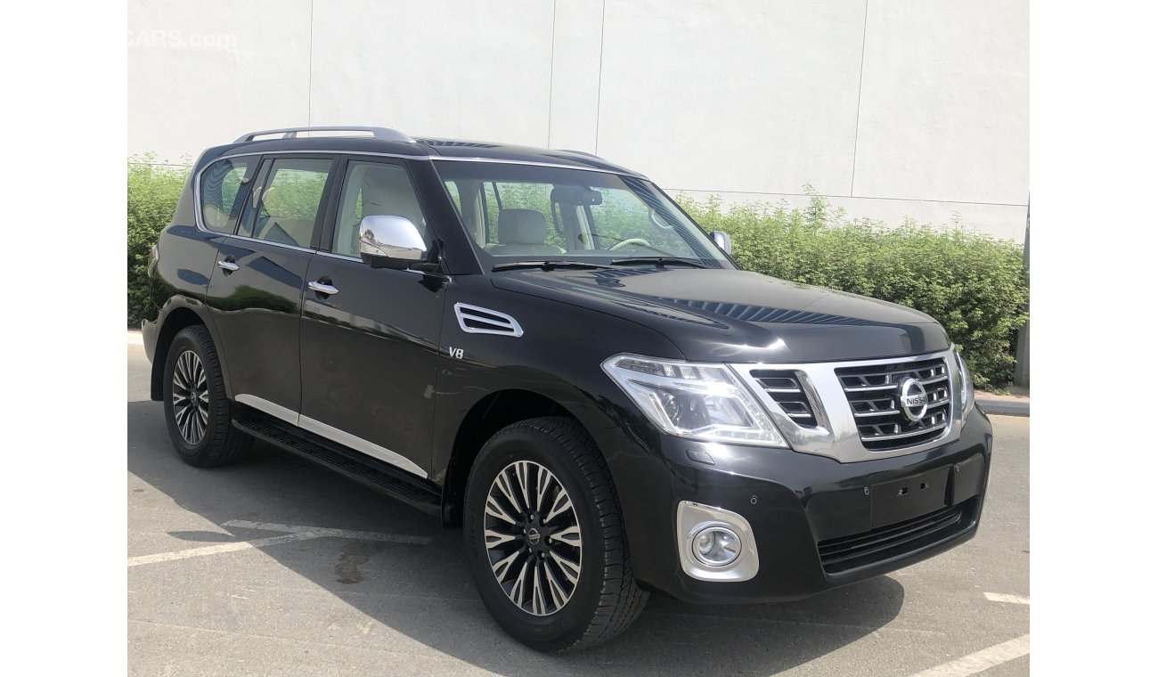 Nissan Patrol V8 PLATINUM FULL OPTION ONLY 2350X60 FULL MAINTAINED BY AGENCY UNLIMITED KM WARRANTY