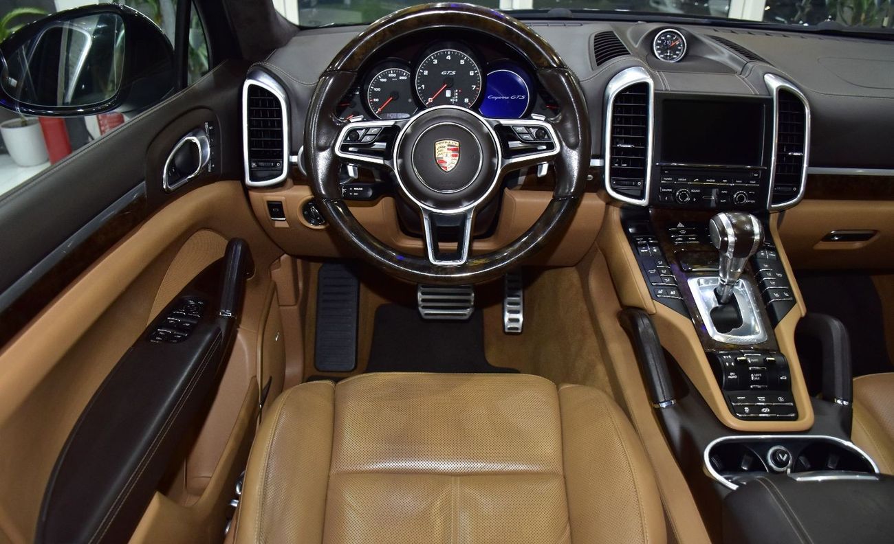 بورش كايان EXCELLENT DEAL for our Porsche Cayenne GTS ( 2016 Model ) in Black Color GCC Specs