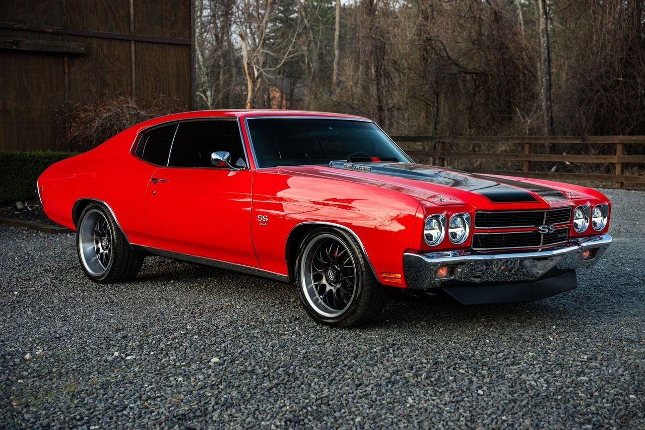 Chevrolet Chevelle Chevy Big Block V8, Ridetech Suspension Pro Touring Restomod
