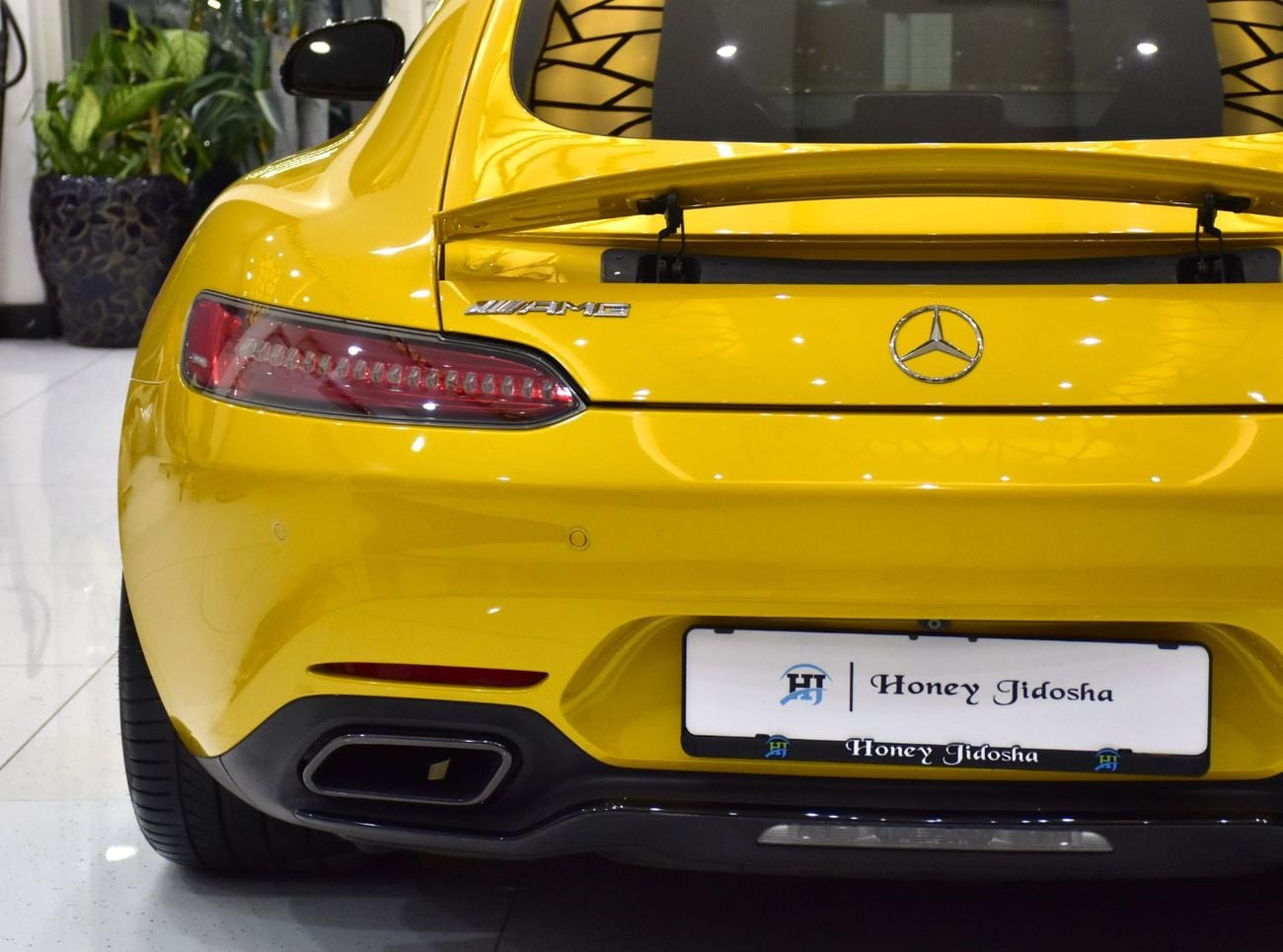 Mercedes Benz AMG GT EXCELLENT DEAL for our Mercedes Benz AMG GTs ( 2015 Model ) in Yellow Color GCC Specs