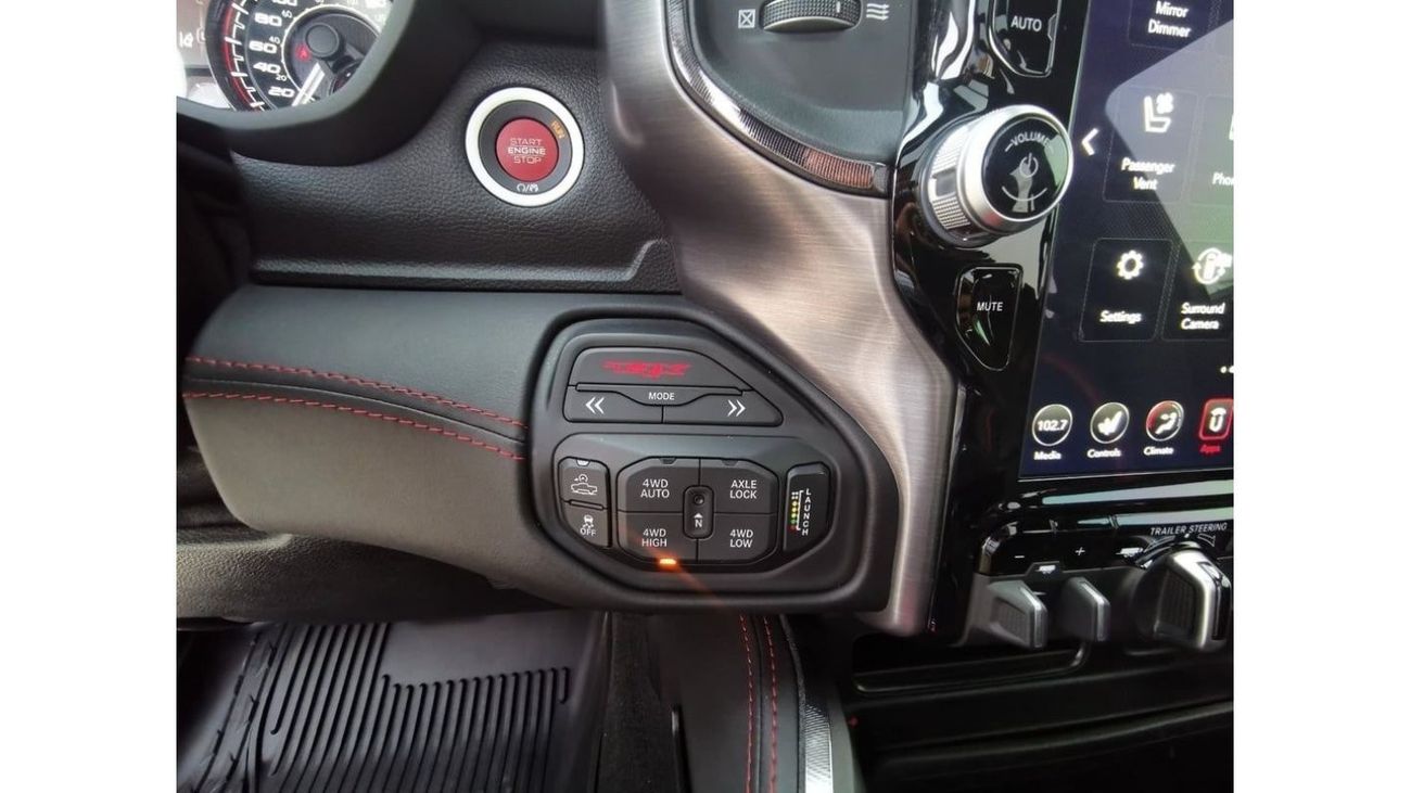 RAM 1500 TRX Dodge RAM TRX ( With RAMBAR ) - 2021 - Black