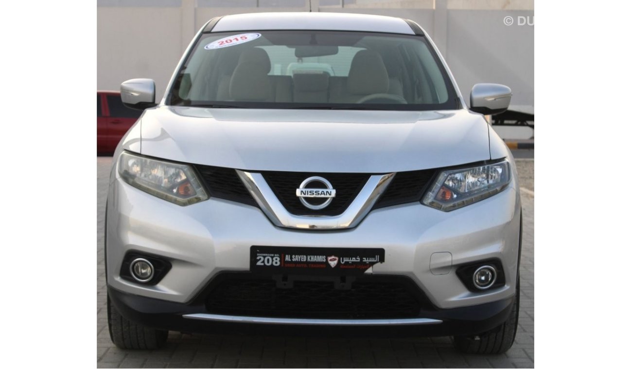 Nissan X-Trail Nissan x trill GCC silver excellent condition without accident