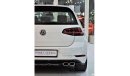 فولكس واجن جولف بلاس EXCELLENT DEAL for our Volkswagen Golf R 2018 Model!! in White Color! GCC Specs  ORIGINAL PAINT ( صب