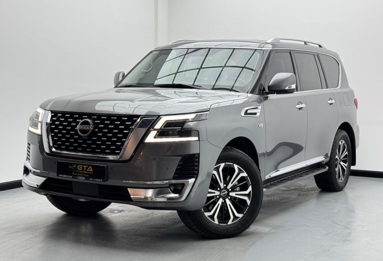 نيسان باترول LE Titanium 5.6L 2022 Nissan Patrol LE Titanium, 2027 Nissan Warranty, Full Nissan Service History,