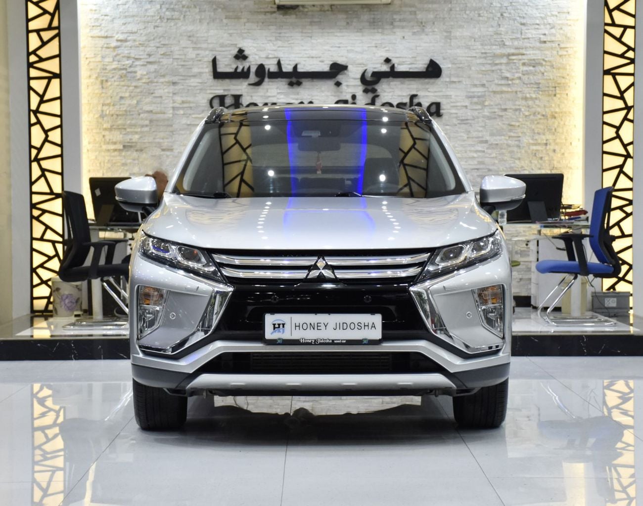 ميتسوبيشي إكلبس كروس GLS HIGH LINE EXCELLENT DEAL for our Mitsubishi Eclipse Cross ( 2019 Model ) in Silver Color GCC Specs