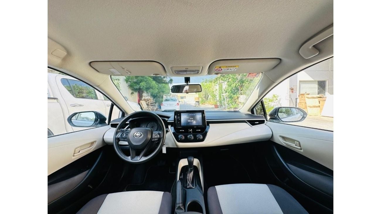 تويوتا كورولا AED 950 PM | TOYOTA COROLLA XLI 1.6 2022 | LOW MILEAGE | ZERO DP | FIRST OWNER