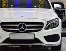Mercedes-Benz C 200 EXCELLENT DEAL for our Mercedes Benz C200 ( 2017 Model ) in White Color GCC Specs