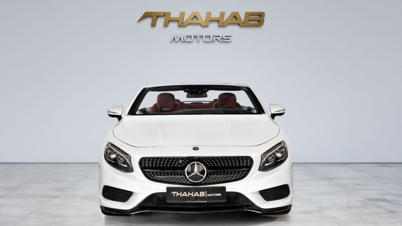 مرسيدس بنز S 500 S-CLASS - 2016 | CABRIOLET CONVERTIBLE | 2-DOOR SOFT-TOP | GCC SPECS | PERFECT CONDITION
