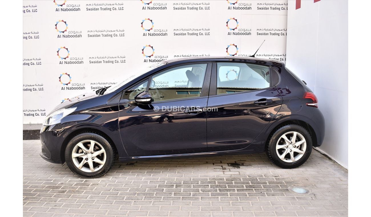 Peugeot 208 AED 519 PM | 1.6L ACTIVE GCC AGENCY WARRANTY UP TO 2024 OR 100K KM
