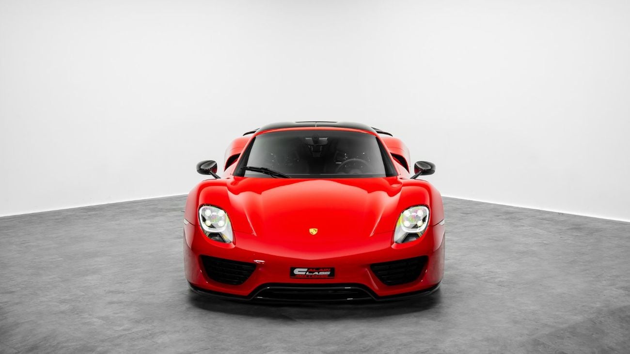 Porsche 918 Spyder - 2015 - Euro Specs