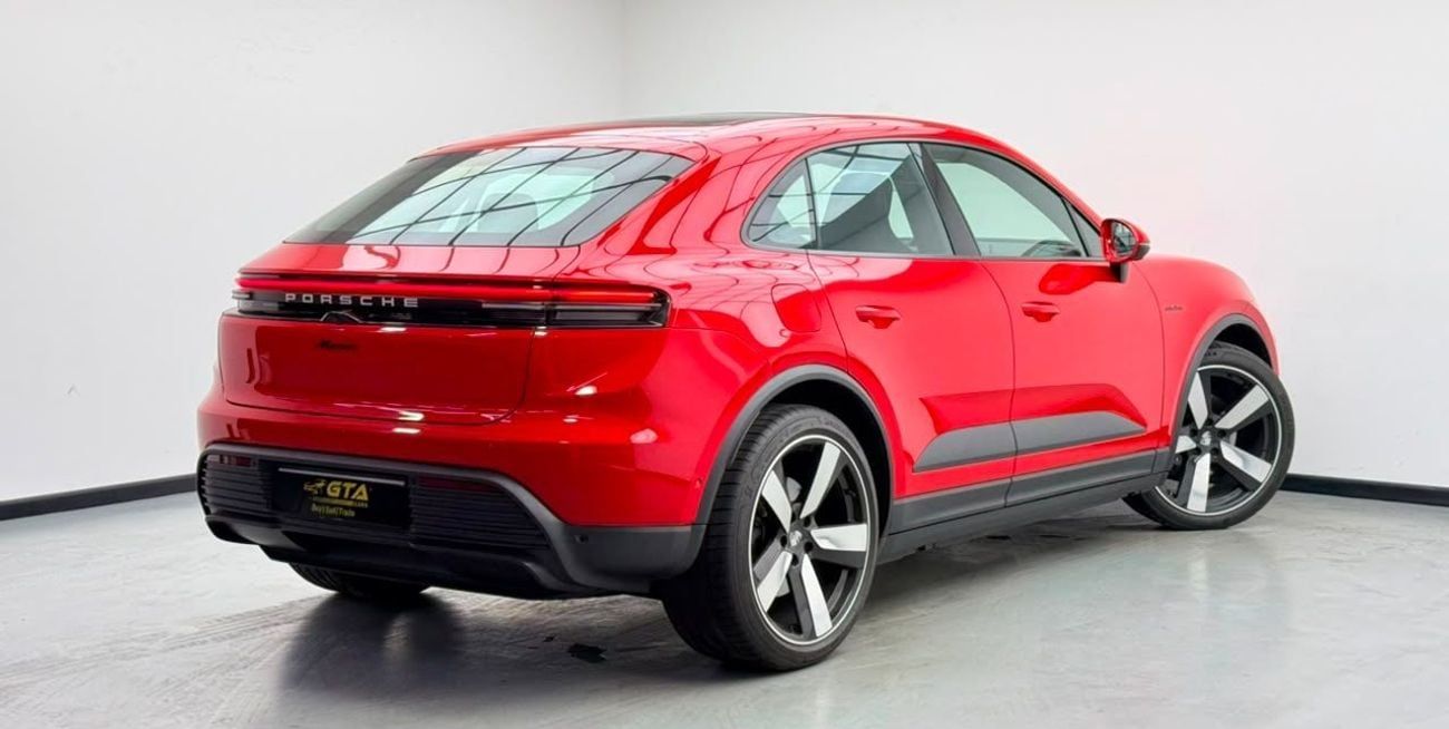 Porsche Macan 4 BEV 2025 Porsche Macan, Porsche Warranty, Excellent Like New, GCC Specs