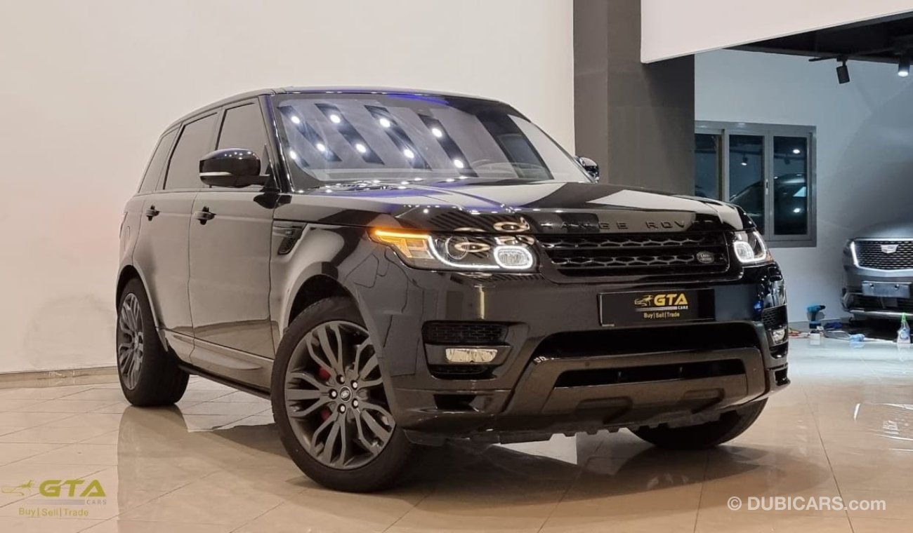 Land Rover Range Rover Sport HSE 2016 Range Rover Sport HST Supercharged, Service History, GCC