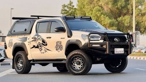 Toyota Hilux CUSTOM CANOPY INSTALLED | LEATHER SEATS | AT | 2.8L DIESEL ENGINE | BULL BAR