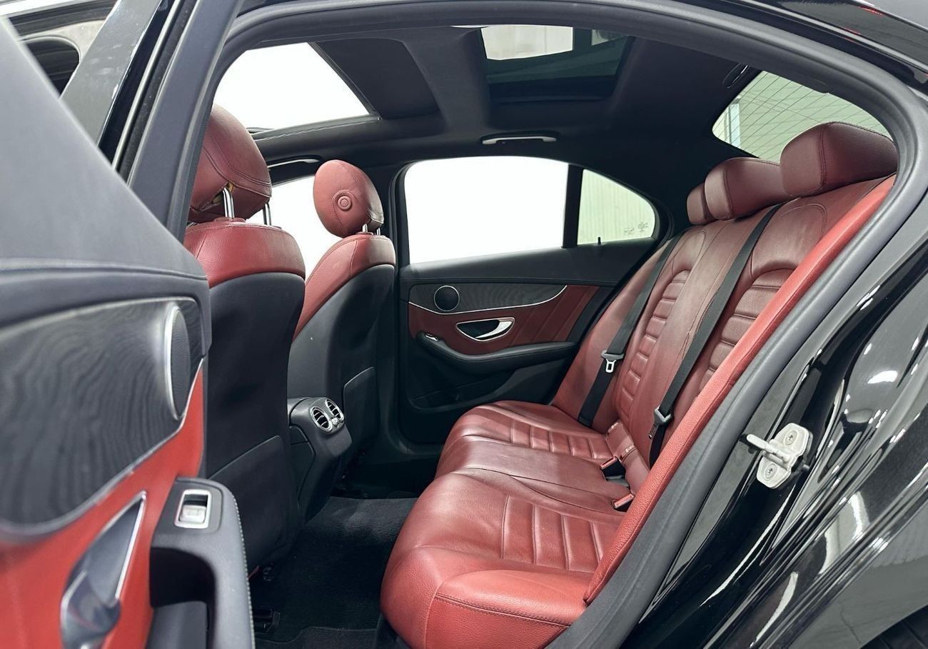 مرسيدس بنز C 200 2016 Mercedes Benz C200 AMG, Full Service History, Excellent Condition, GCC