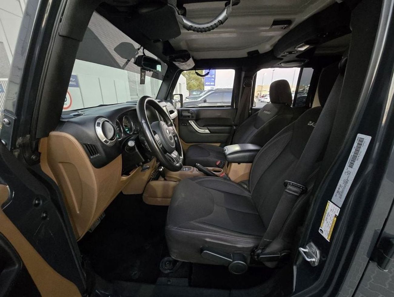 Jeep Wrangler Sahara 3.6L A/T JEEP WRANGLER SAHARA 2016 GCC PERFECT CONDITION