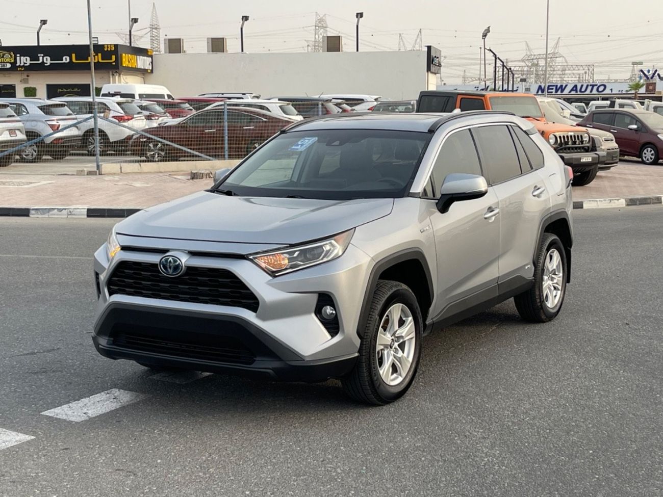 تويوتا راف ٤ 2021 TOYOTA RAV4 XLE HYBRID FULL OPTIONS IMPORTED FROM USA