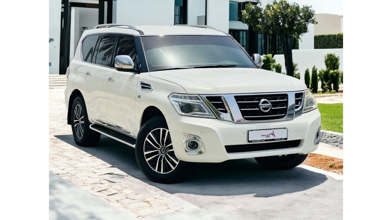 Nissan Patrol NISSAN PATROL LE PLATINUM CITY 5.6 V8 | SPACIOUS LUXURY CABIN | RED BLACK INTERIOR | GCC