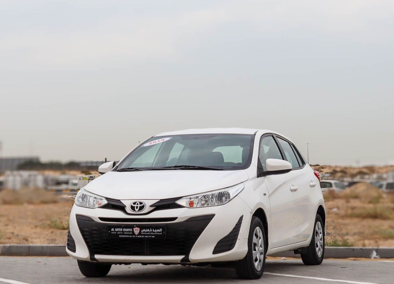 تويوتا يارس SE 1.3L (98 HP) hatchback Toyota Yaris 1.3L 2019 GCC accident-free in excellent condition 812 P.M
