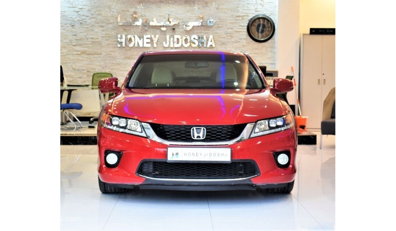 Honda Accord Coupe AMAZING Honda Accord Coupe 2014 Model!! in Red Color! GCC Specs