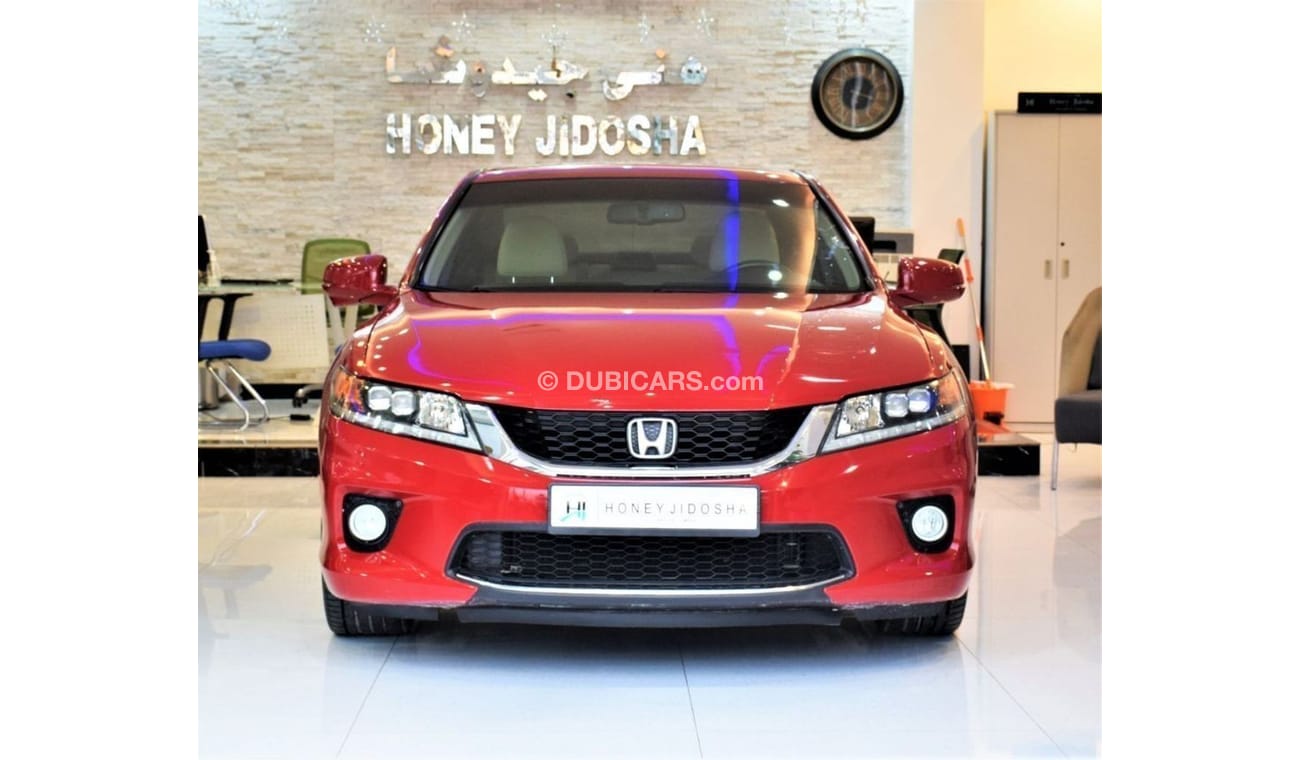 Honda Accord Coupe AMAZING Honda Accord Coupe 2014 Model!! in Red Color! GCC Specs