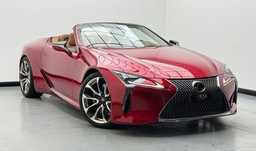 لكزس LC 500 Carbon 5.0L 2021 Lexus LC500 Carbon, 2026 / Dec Lexus Warranty, Lexus Service History, GCC