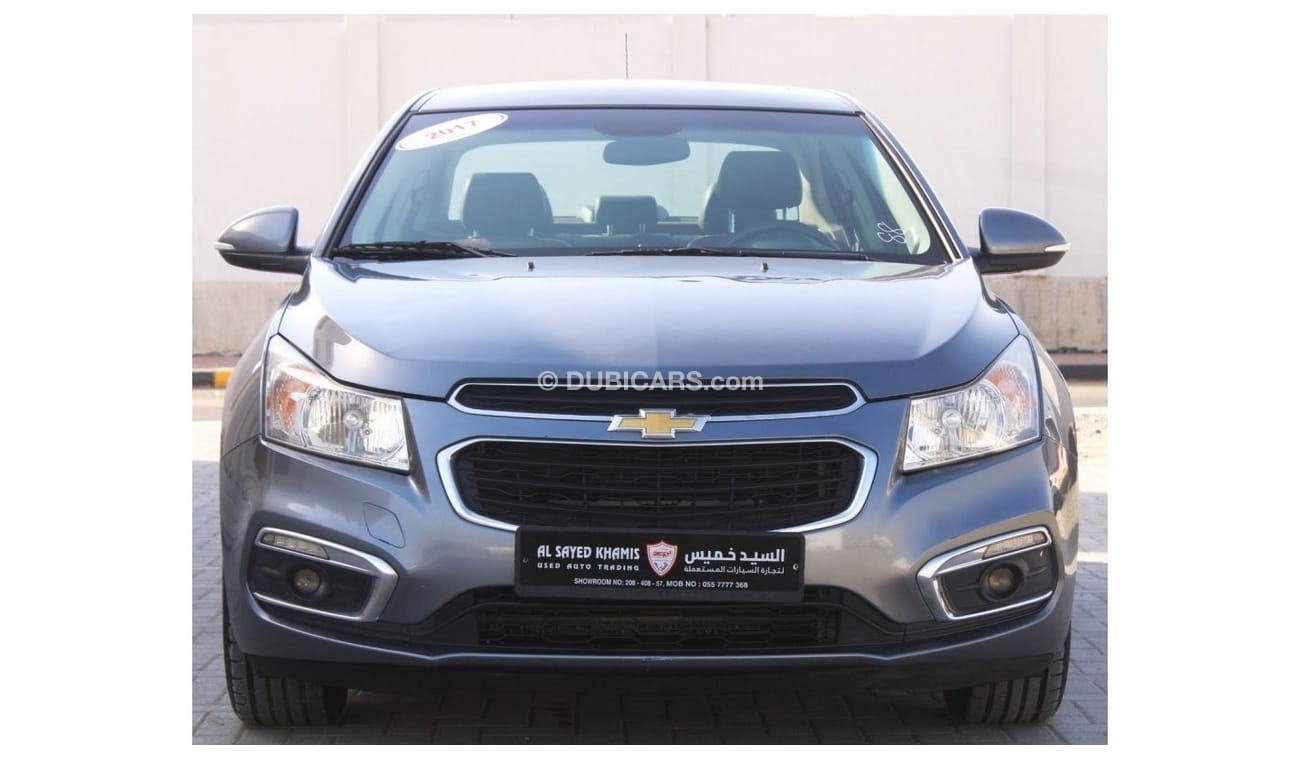 شيفروليه كروز LT شيفرولية كروز 2017 خليجي بحالة ممتازة