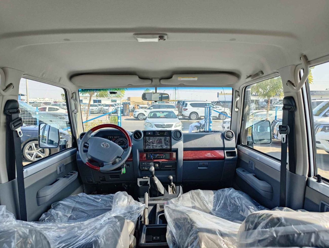 Toyota Land Cruiser 70 LX | 4.0L V6 Petrol | M/T | Chrome Mirror With Grey Interior (CODE # 67936)