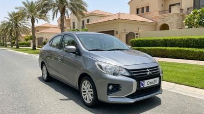 Mitsubishi Attrage GLX HIGHLINE 2022 | AED 256/Month | 0 DP | 30 Day Return | Warranty | Service History