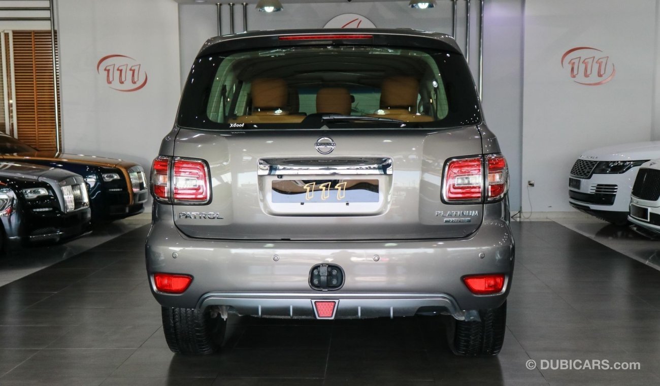 Nissan Patrol SE Platinum / GCC Specifications