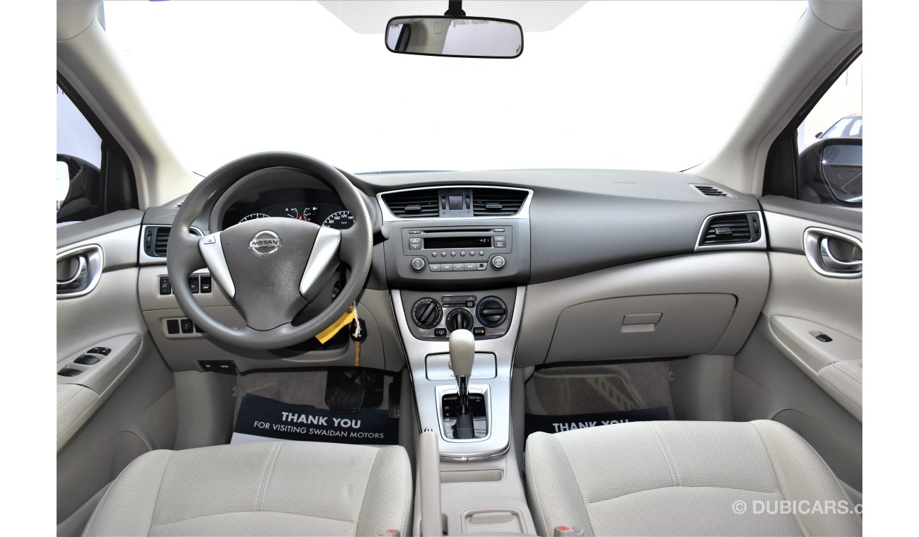 Nissan Sentra 1.8L S 2015 GCC SPECS